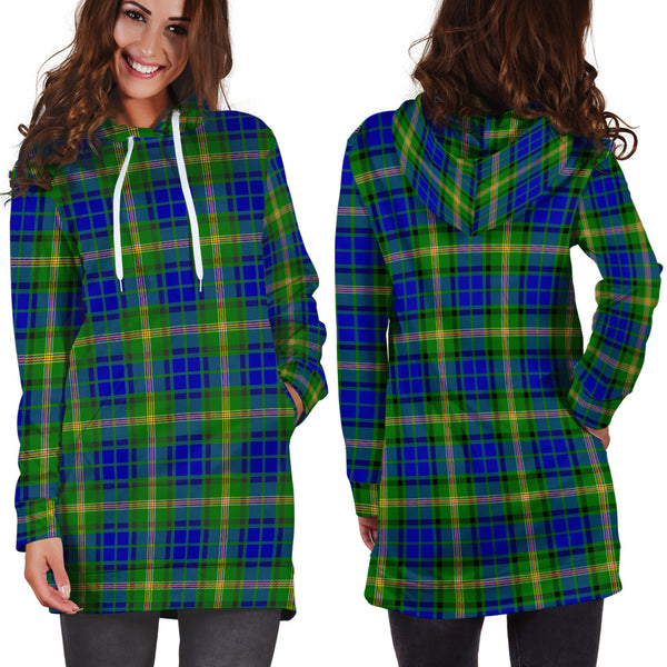 Scottish Maitland Clan Tartan Hoodie Dress