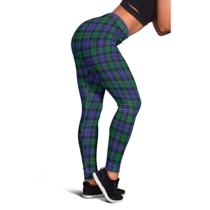 Scottish Blackwatch Modern Clan Tartan Women Leggings Tartan Plaid 5