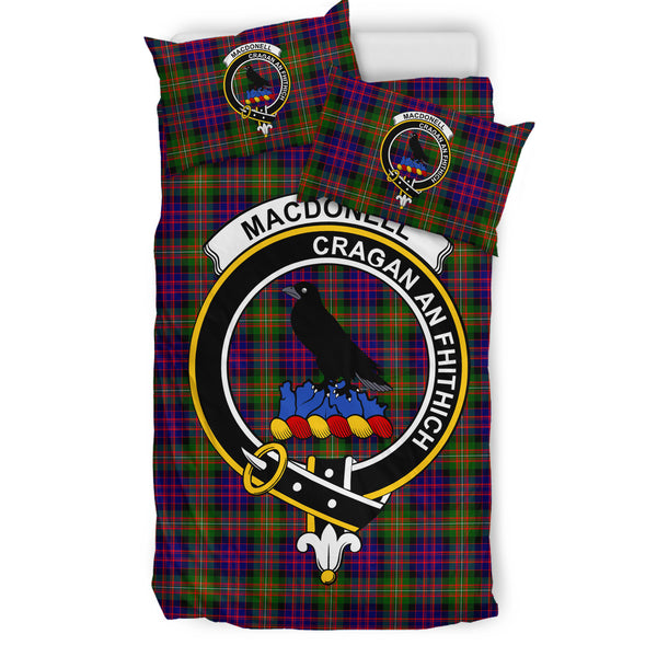 Scottish MacDonell of Glengarry Clan Crest Tartan Bedding Set Tartan Plaid 1