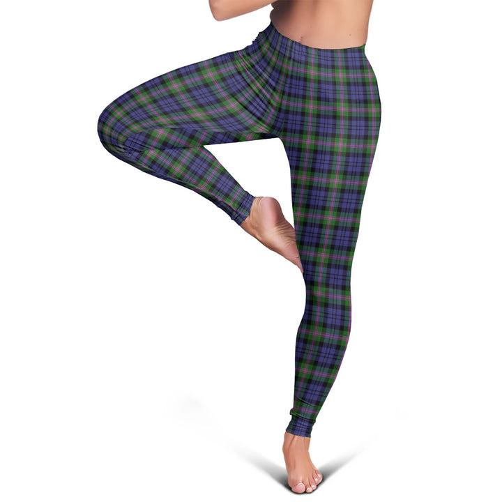 Scottish Baird Modern Clan Tartan Women Leggings Tartan Plaid 4