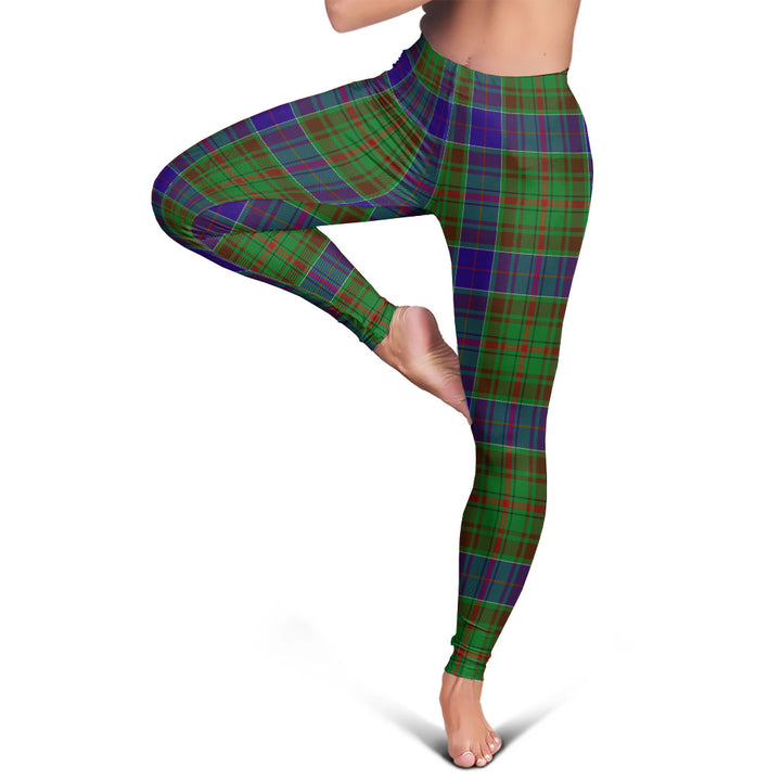 Scottish Adam Clan Tartan Women Leggings Tartan Plaid 4
