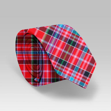 Scottish Aberdeen District Clan Tartan Necktie Tartan Plaid 2