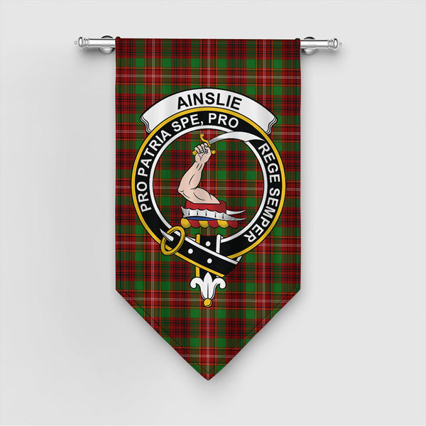 Scottish Ainslie Clan Tartan Gonfalon Tartan Plaid