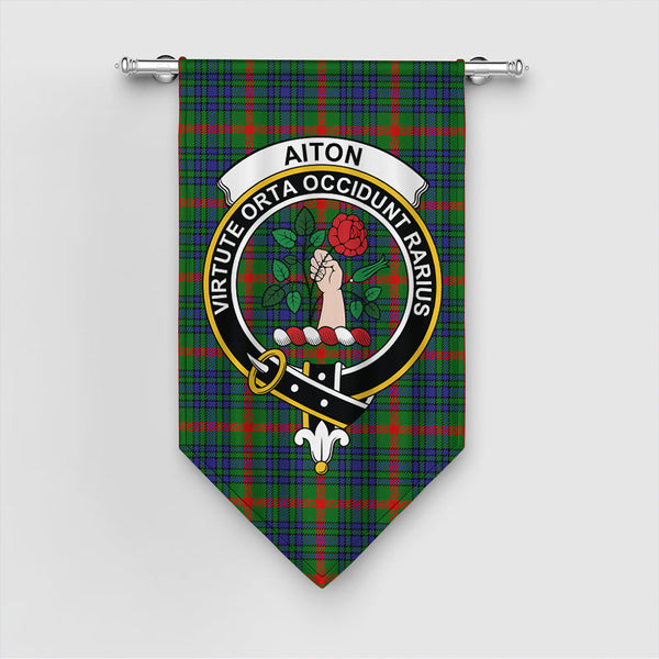 Scottish Aiton Clan Tartan Gonfalon Tartan Plaid
