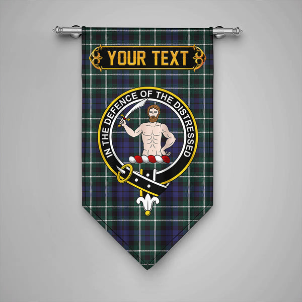 Scottish Allardice Clan Crest Tartan Gonfalon Custom Personalized Tartan Plaid