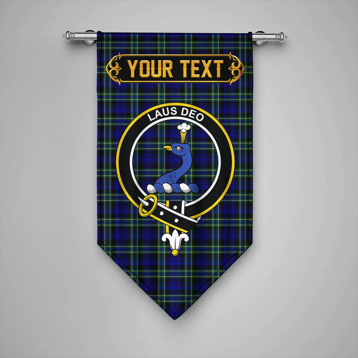 Scottish Arbuthnot Modern Clan Crest Tartan Gonfalon Custom Personalized Tartan Plaid