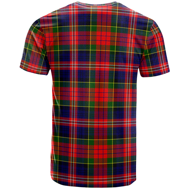 Scottish MacPherson Modern Clan Tartan T-Shirt Back Side Tartan Plaid