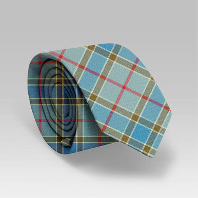 Scottish Balfour Blue Clan Tartan Necktie Tartan Plaid 2