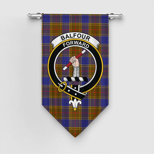 Scottish Balfour Modern Clan Tartan Gonfalon Tartan Plaid