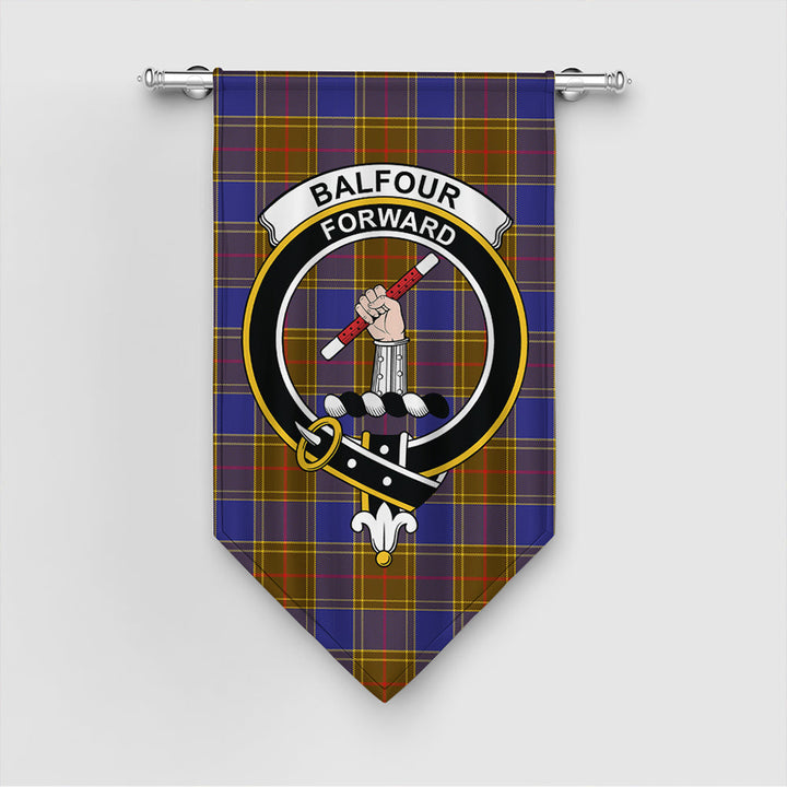 Scottish Balfour Modern Clan Tartan Gonfalon Tartan Plaid