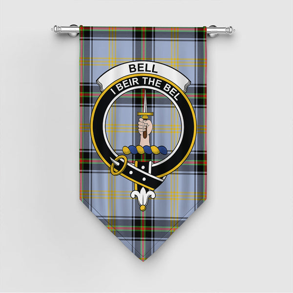 Scottish Bell of the Borders Clan Tartan Gonfalon Tartan Plaid