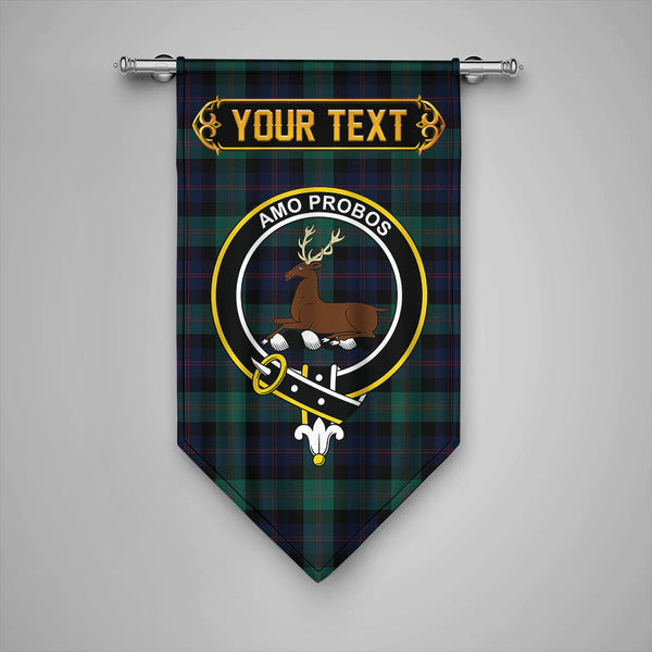 Scottish Blair Modern Clan Crest Tartan Gonfalon Custom Personalized Tartan Plaid