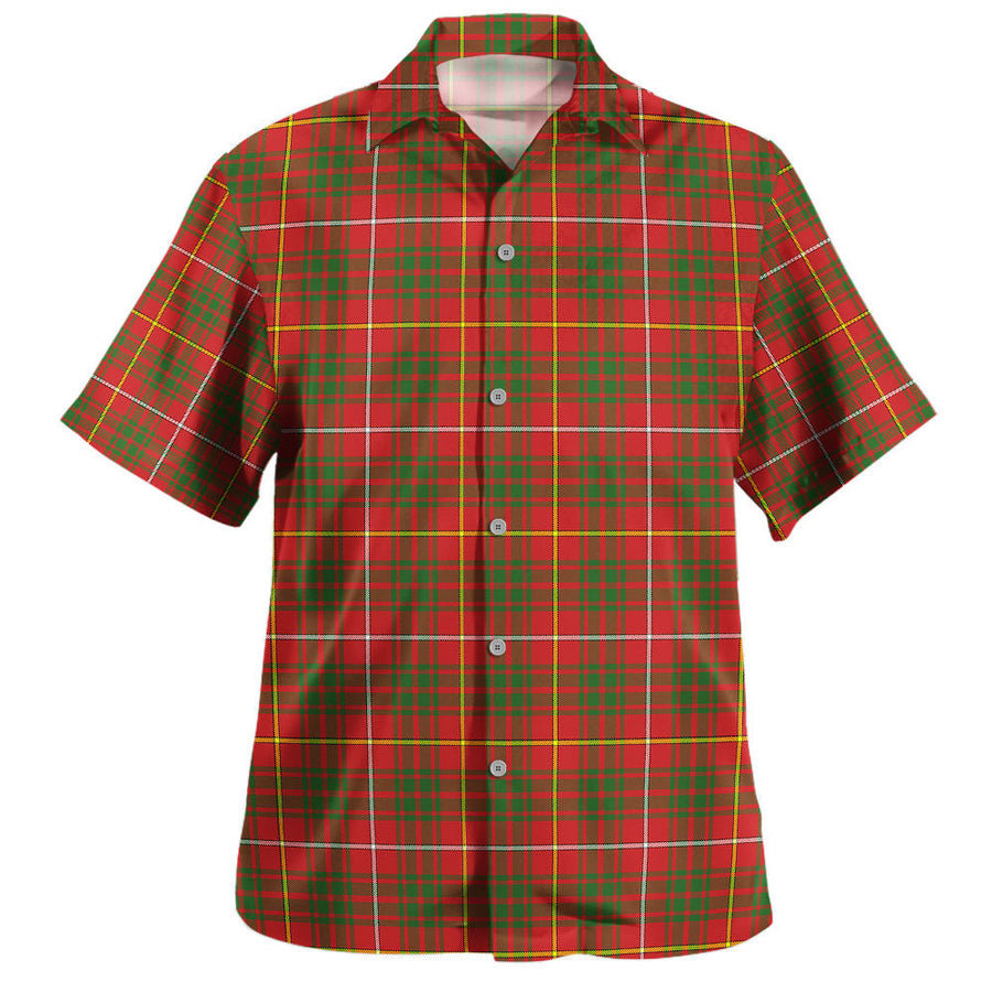 Bruce Modern Clan Badge Tartan Hawaiian Shirt