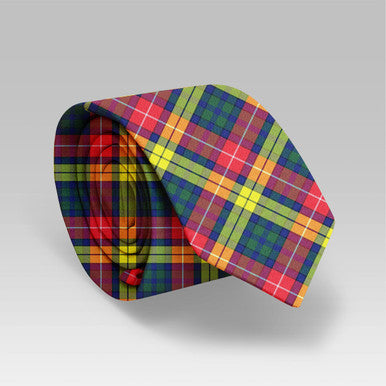 Scottish Buchanan Modern Clan Tartan Necktie Tartan Plaid 2