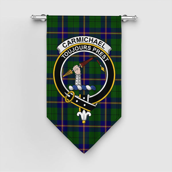 Scottish Carmichael Modern Clan Tartan Gonfalon Tartan Plaid