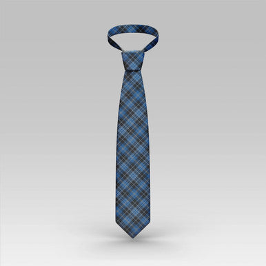Scottish Clergy Blue Clan Tartan Necktie Tartan Plaid 1