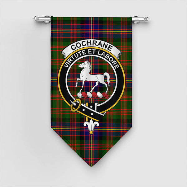 Scottish Cochrane Modern Clan Tartan Gonfalon Tartan Plaid
