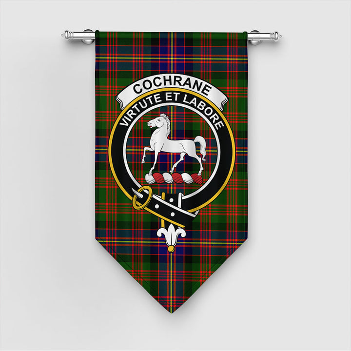 Scottish Cochrane Modern Clan Tartan Gonfalon Tartan Plaid