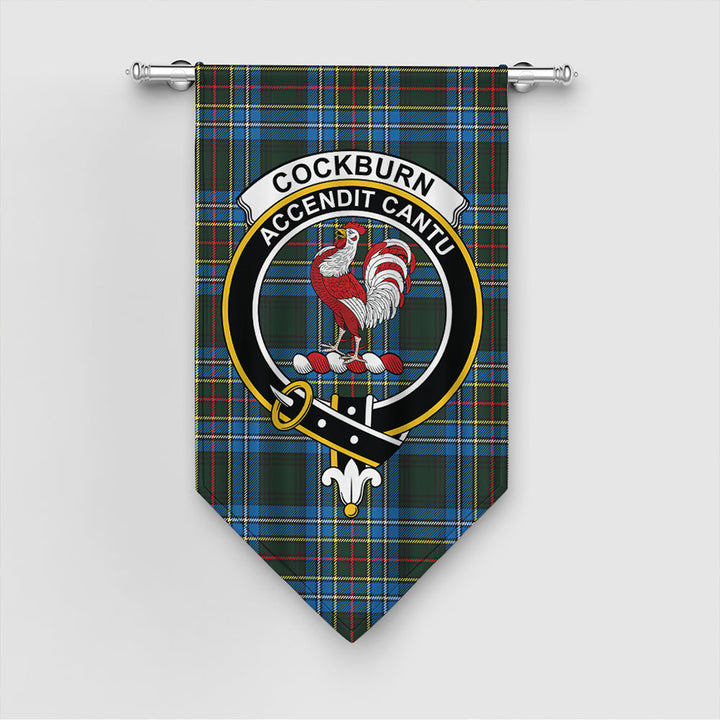 Scottish Cockburn Modern Clan Tartan Gonfalon Tartan Plaid