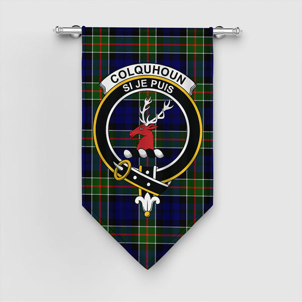 Scottish Colquhoun Modern Clan Tartan Gonfalon Tartan Plaid