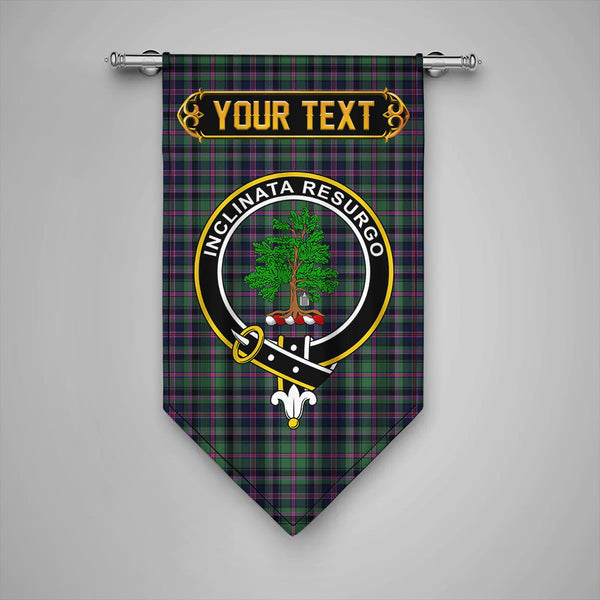 Scottish Cooper Modern Clan Crest Tartan Gonfalon Custom Personalized Tartan Plaid