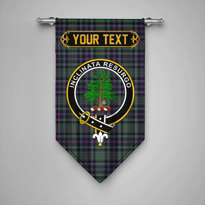 Scottish Cooper Modern Clan Crest Tartan Gonfalon Custom Personalized Tartan Plaid