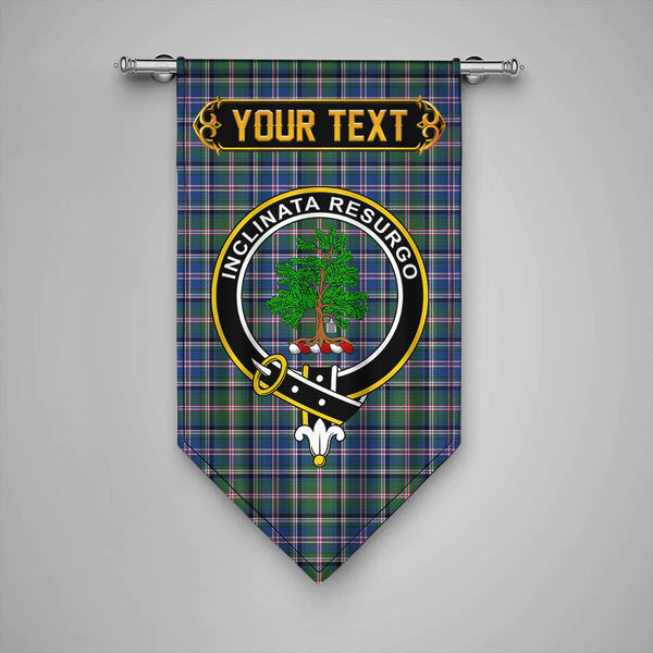 Scottish Couper (Cooper) Modern Clan Crest Tartan Gonfalon Custom Personalized Tartan Plaid