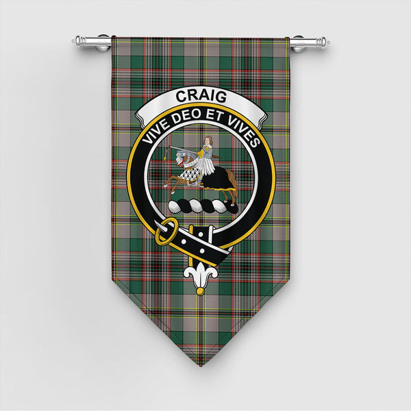 Scottish Craig Ancient Clan Tartan Gonfalon Tartan Plaid