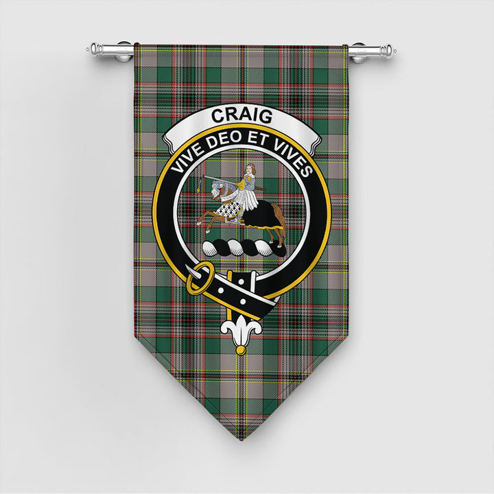 Scottish Craig Ancient Clan Tartan Gonfalon Tartan Plaid