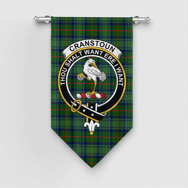 Scottish Cranstoun Clan Tartan Gonfalon Tartan Plaid