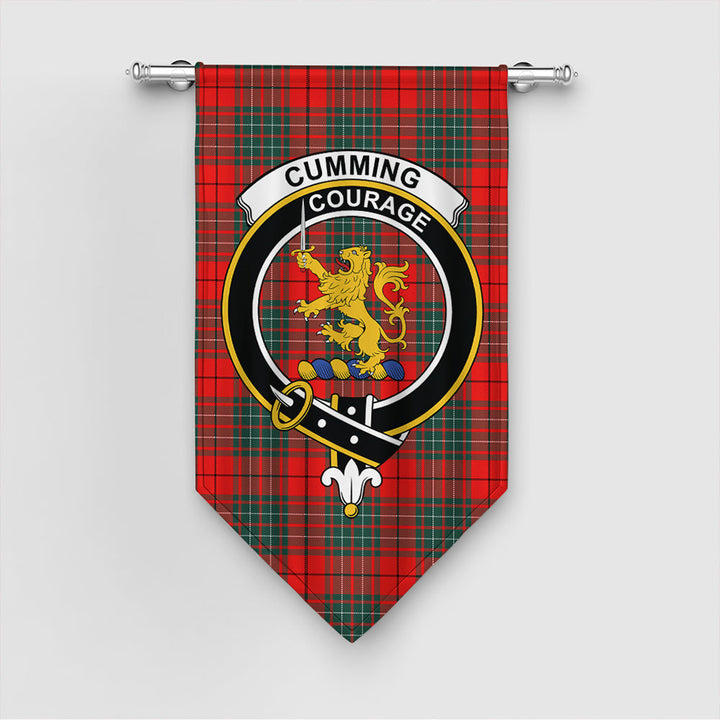 Scottish Cumming Modern Clan Tartan Gonfalon Tartan Plaid