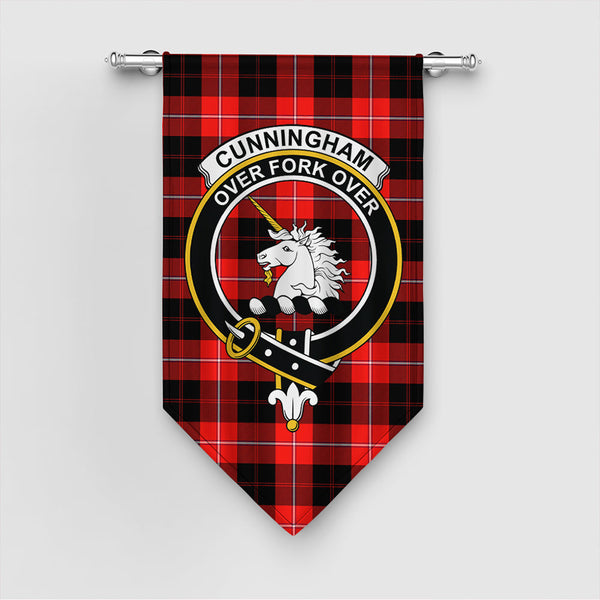 Scottish Cunningham Modern Clan Tartan Gonfalon Tartan Plaid