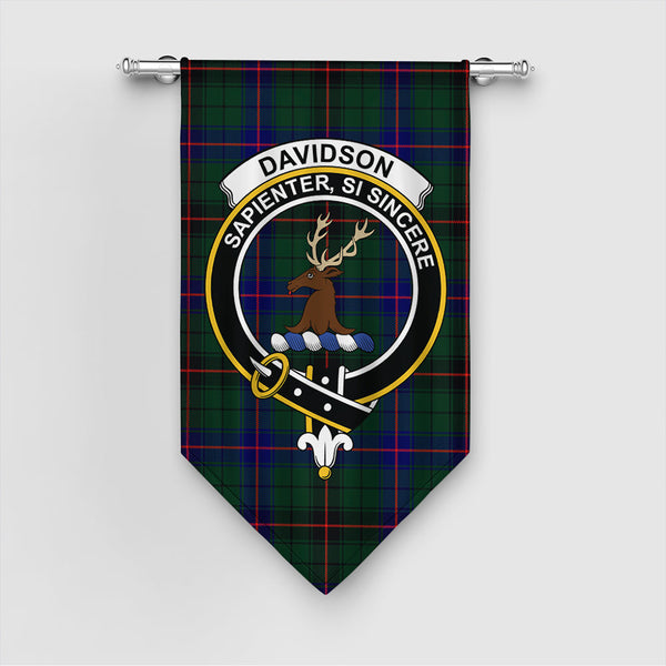 Scottish Davidson Modern Clan Tartan Gonfalon Tartan Plaid