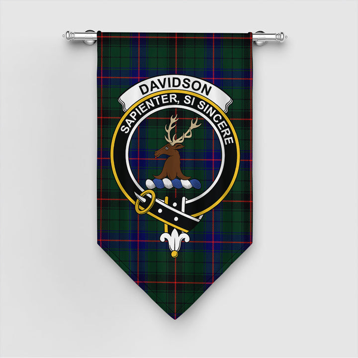 Scottish Davidson Modern Clan Tartan Gonfalon Tartan Plaid
