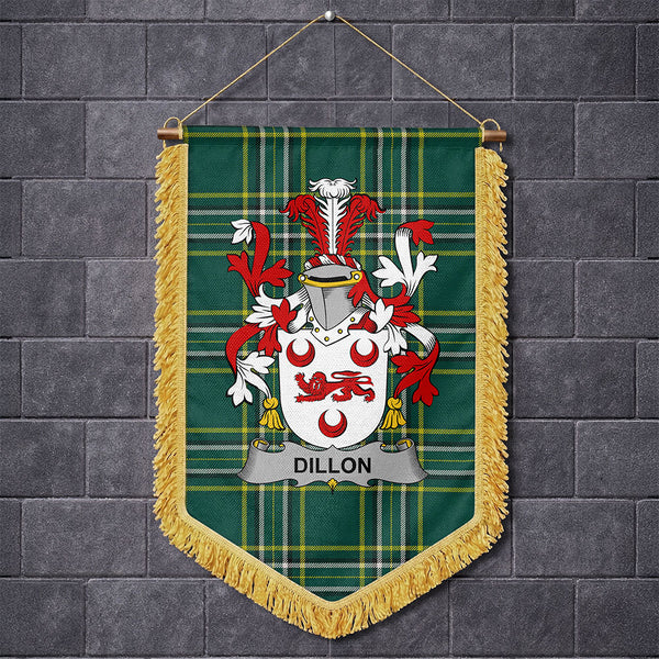 Irish Family Crest Wall Hanging Banners - Surnames Beginning With D ...