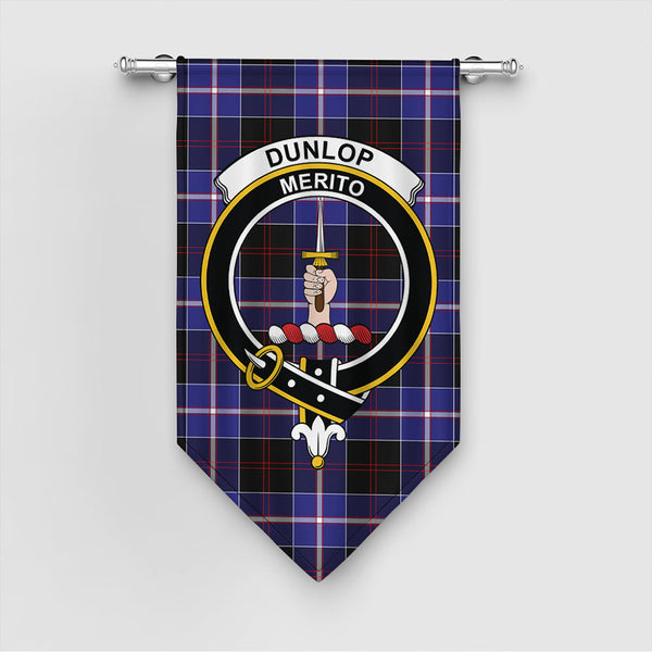 Scottish Dunlop Modern Clan Tartan Gonfalon Tartan Plaid