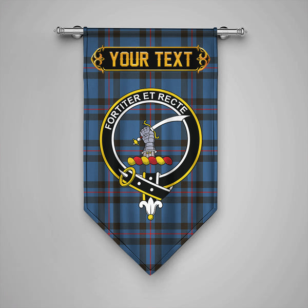 Scottish Elliot (Ellot) Modern Clan Crest Tartan Gonfalon Custom Personalized Tartan Plaid