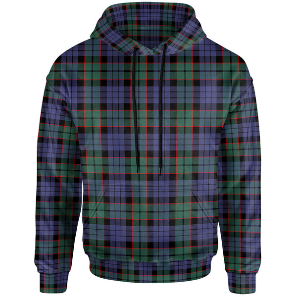 Scottish Fletcher Modern Clan Tartan Hoodie Front Side Tartan Plaid