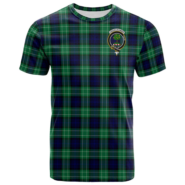 Scottish Abercrombie Clan Crest Tartan T-Shirt