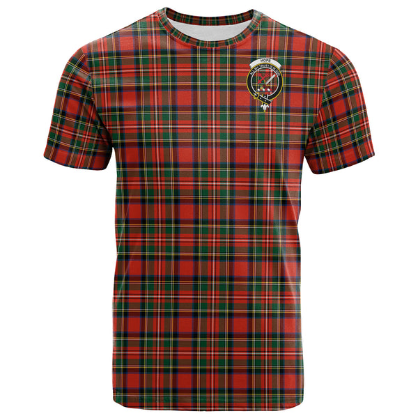 Scottish Stewart Royal Modern Clan Crest Tartan T-Shirt (Custom)