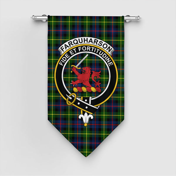 Scottish Farquharson Modern Clan Tartan Gonfalon Tartan Plaid