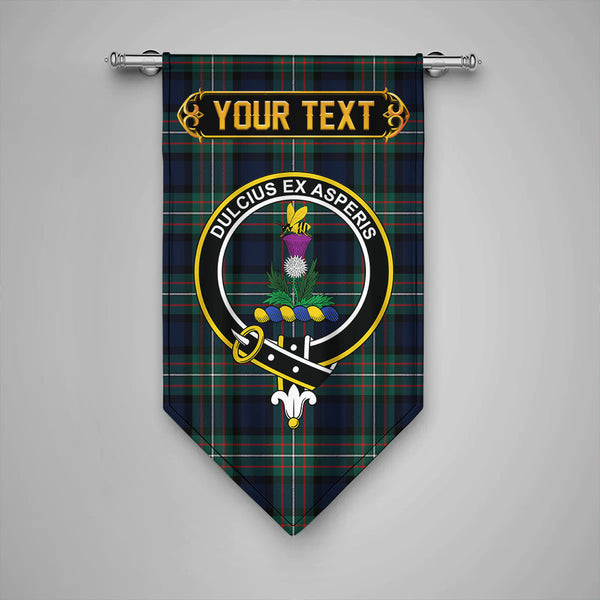Scottish Ferguson Modern Clan Crest Tartan Gonfalon Custom Personalized Tartan Plaid