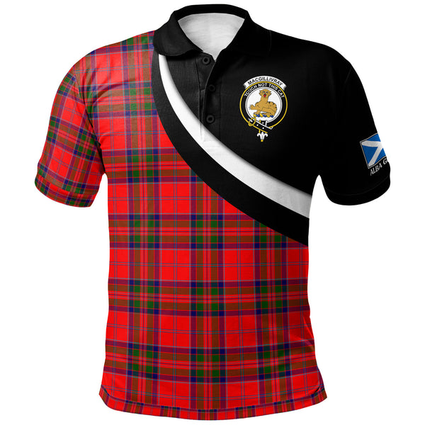 Scottish MacGillivray Clan Crest Tartan Polo Shirt - Scotland Forever Style