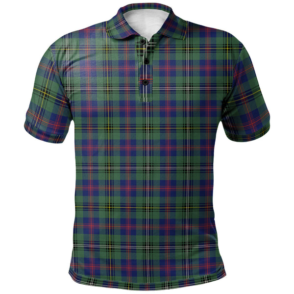 Scottish Wood Modern Clan Tartan Polo Shirt