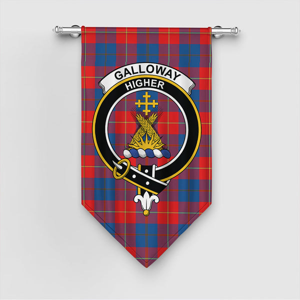 Scottish Galloway Red Clan Tartan Gonfalon Tartan Plaid