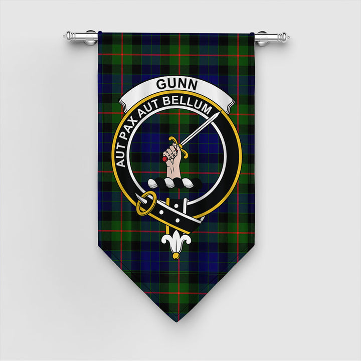 Scottish Gunn Modern Clan Tartan Gonfalon Tartan Plaid