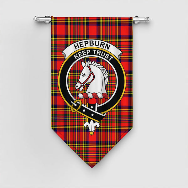 Scottish Hepburn Clan Tartan Gonfalon Tartan Plaid