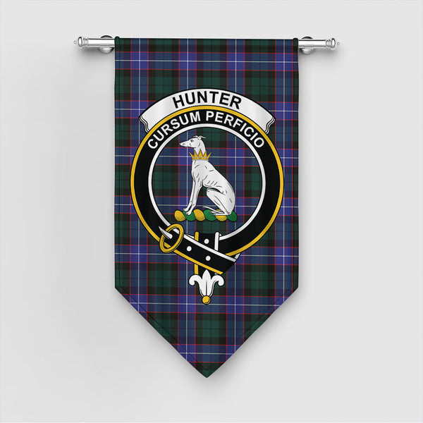 Scottish Hunter Modern Clan Tartan Gonfalon Tartan Plaid