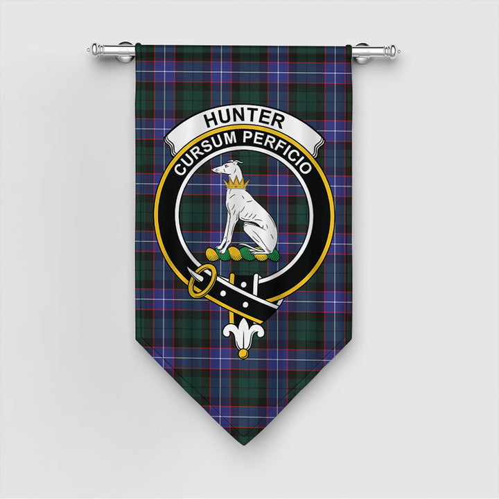 Scottish Hunter Modern Clan Tartan Gonfalon Tartan Plaid