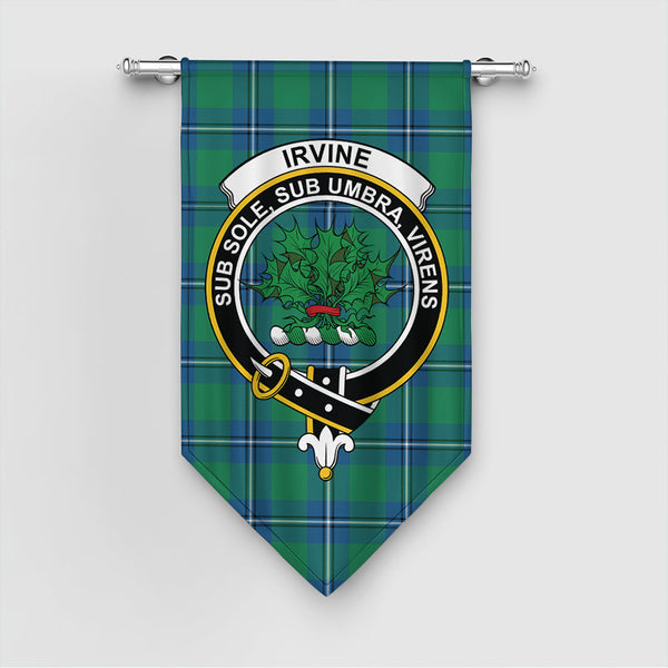 Scottish Irvine Ancient Clan Tartan Gonfalon Tartan Plaid